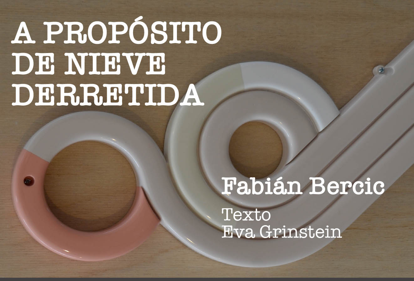 A propósito de nieve derrretida. Fabián Bercic